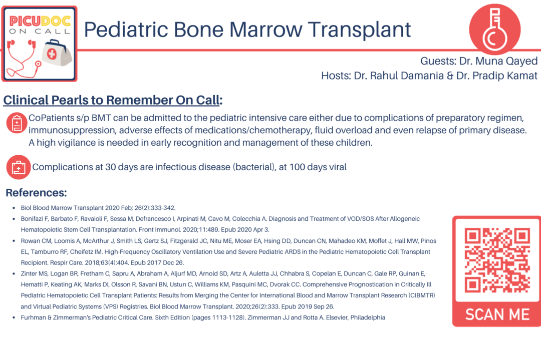 Pediatric Bone Marrow Transplant Dr. Muna Qayed