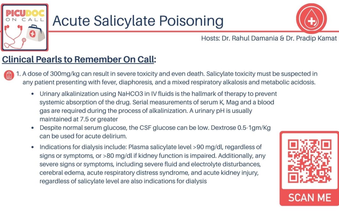 Acute Salicylate Toxicity