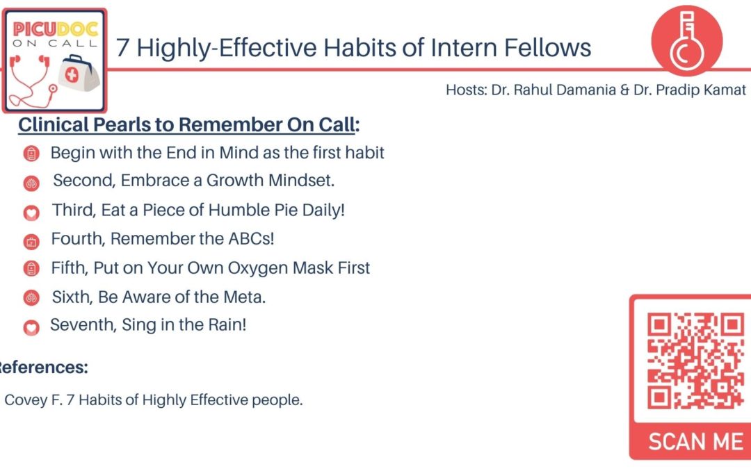 7 Habits of Highly-Effective PICU Fellows Podcasts
