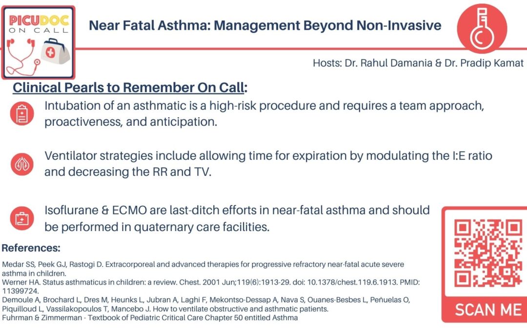 Near Fatal Asthma: Management Beyond Non-Invasive
