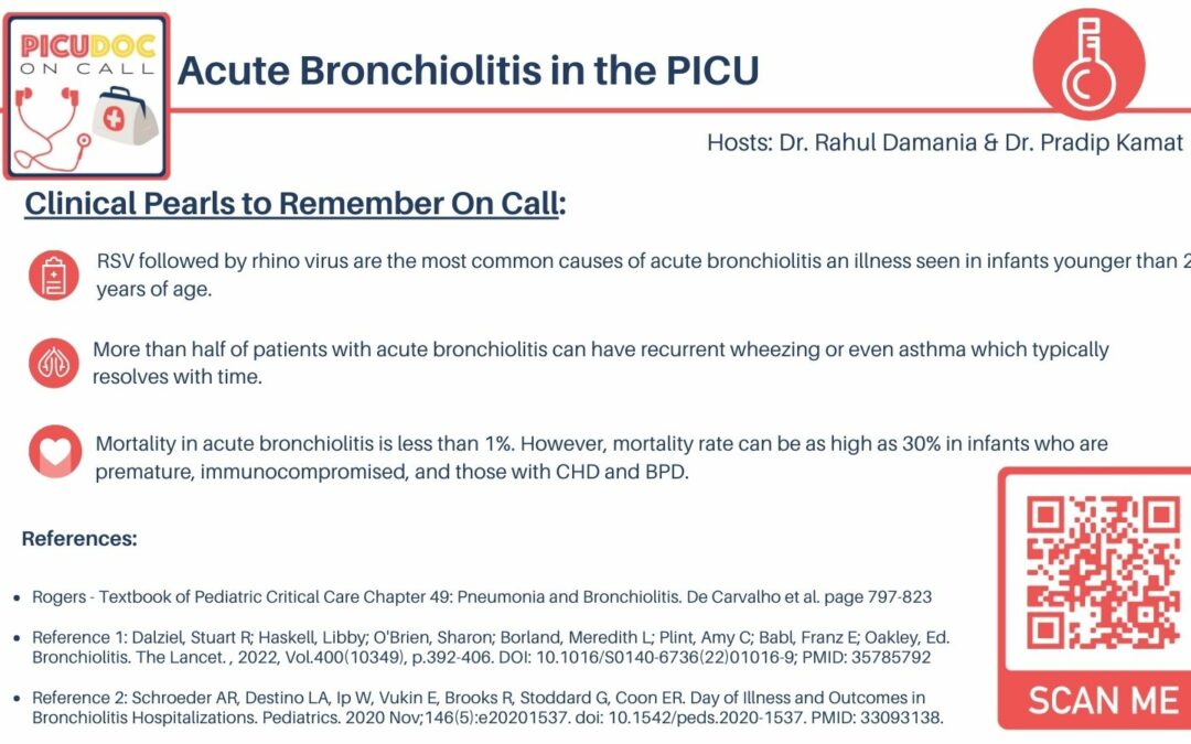 Acute Bronchiolitis in the PICU