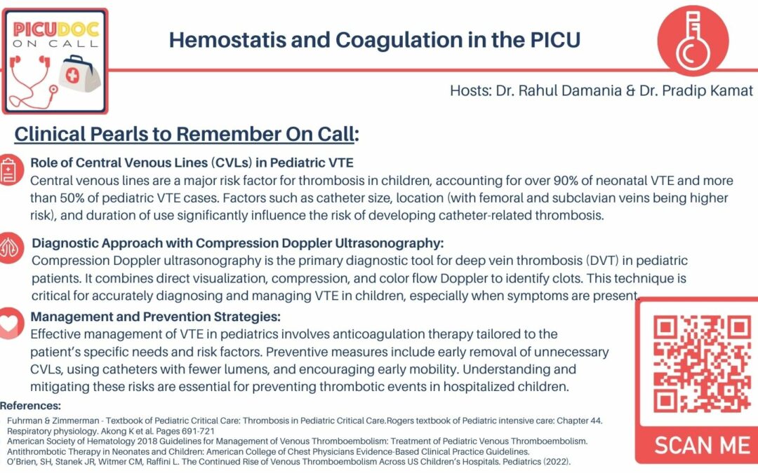 Hemostatis and Coagulation in the PICU